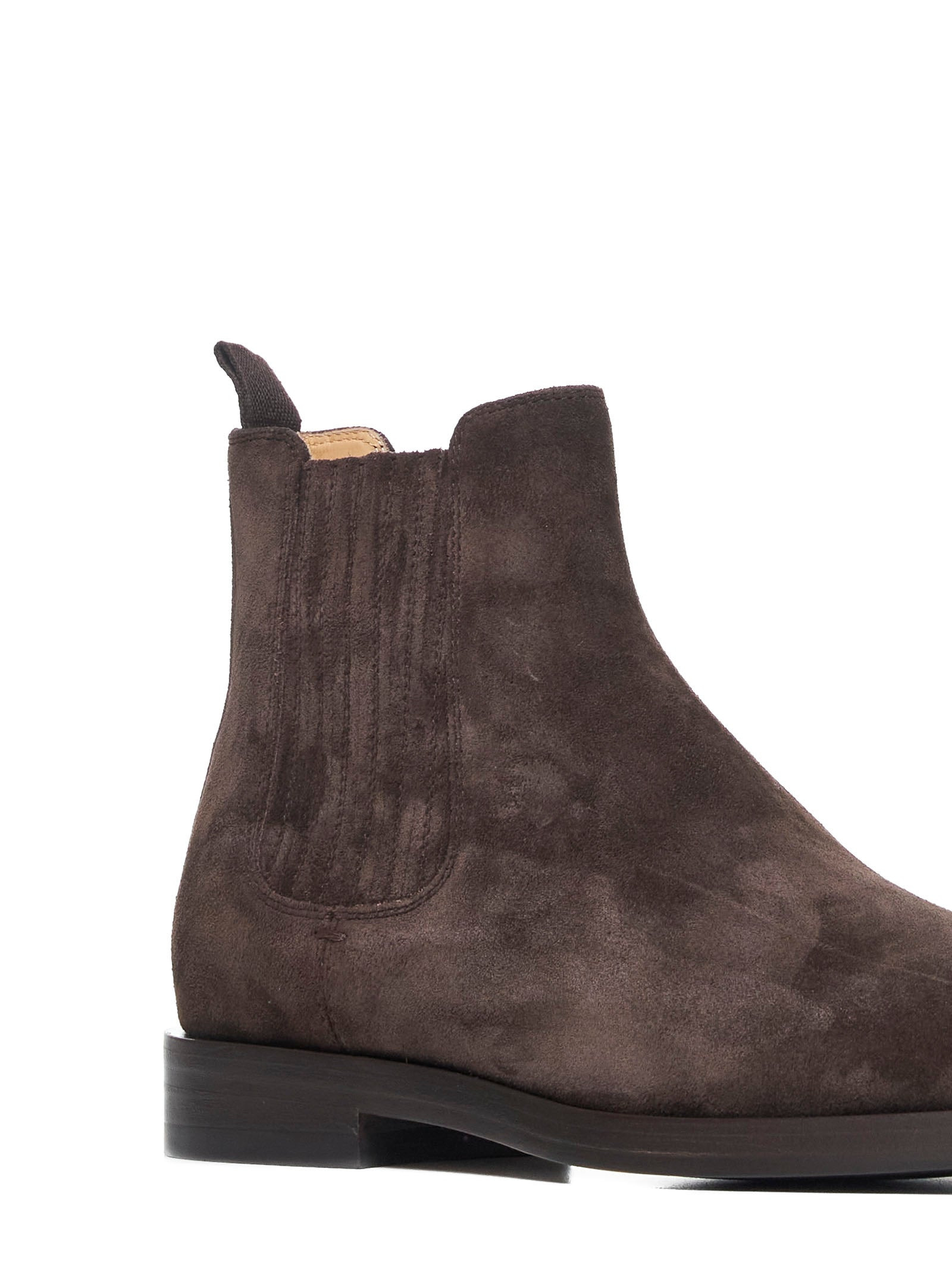 Suede Chelsea boots - 4