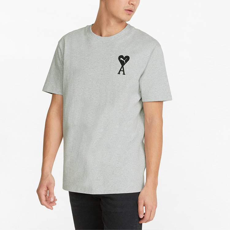 PUMA X AMI Graphic T-Shirt 'Grey' 534070-04 - 3