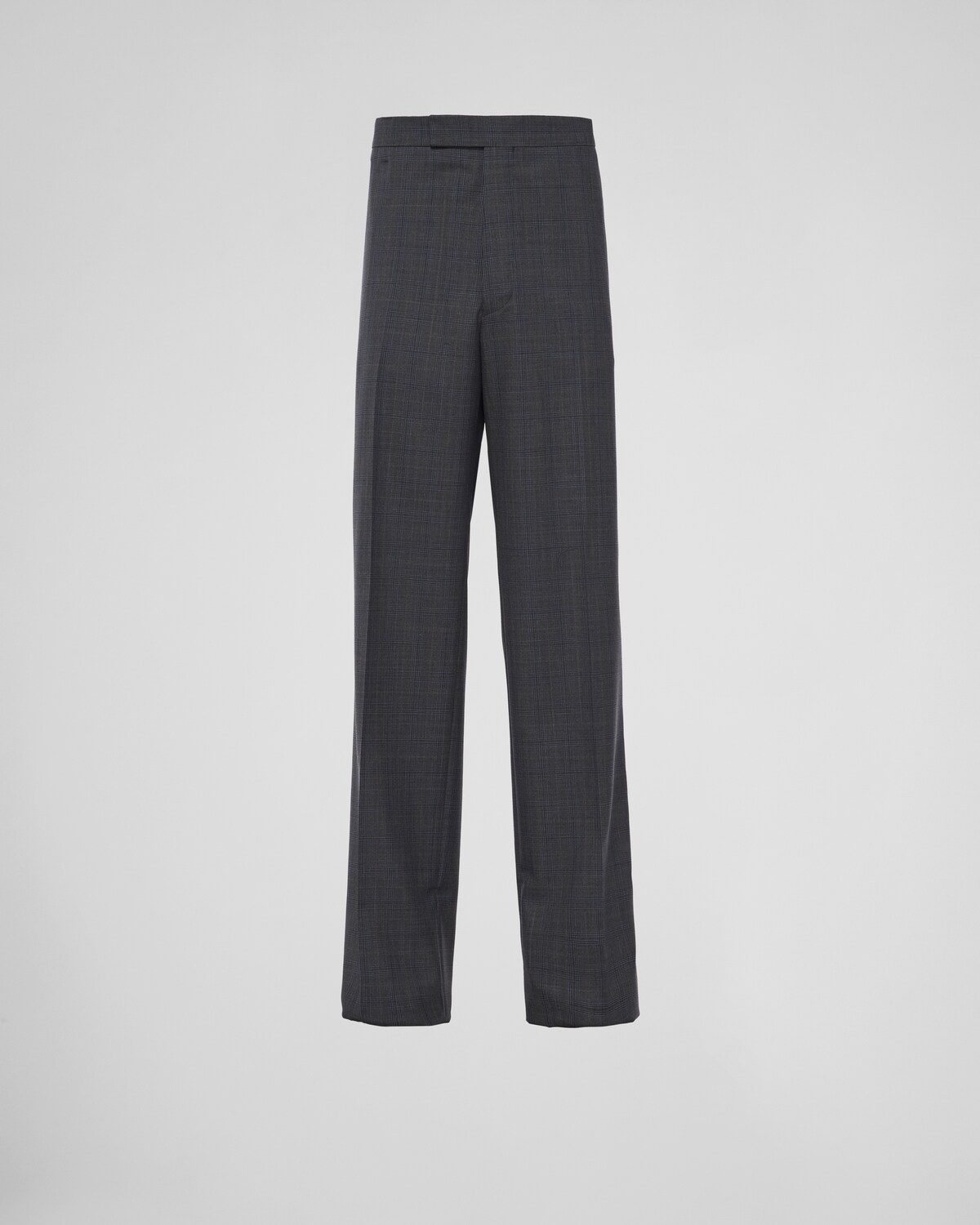 Prince-of-Wales mohair pants - 1