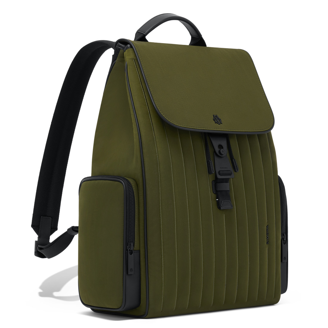 Never Still - Nylon Flap Backpack Large - 2