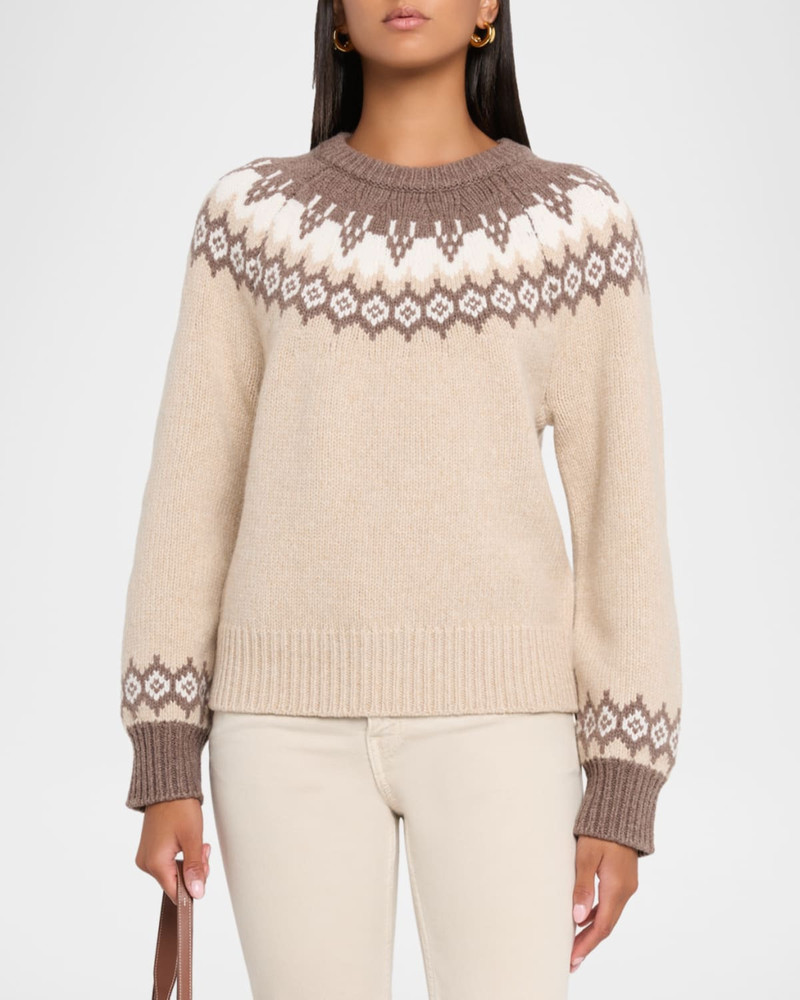 Beth Fairisle Raglan Sweater 4