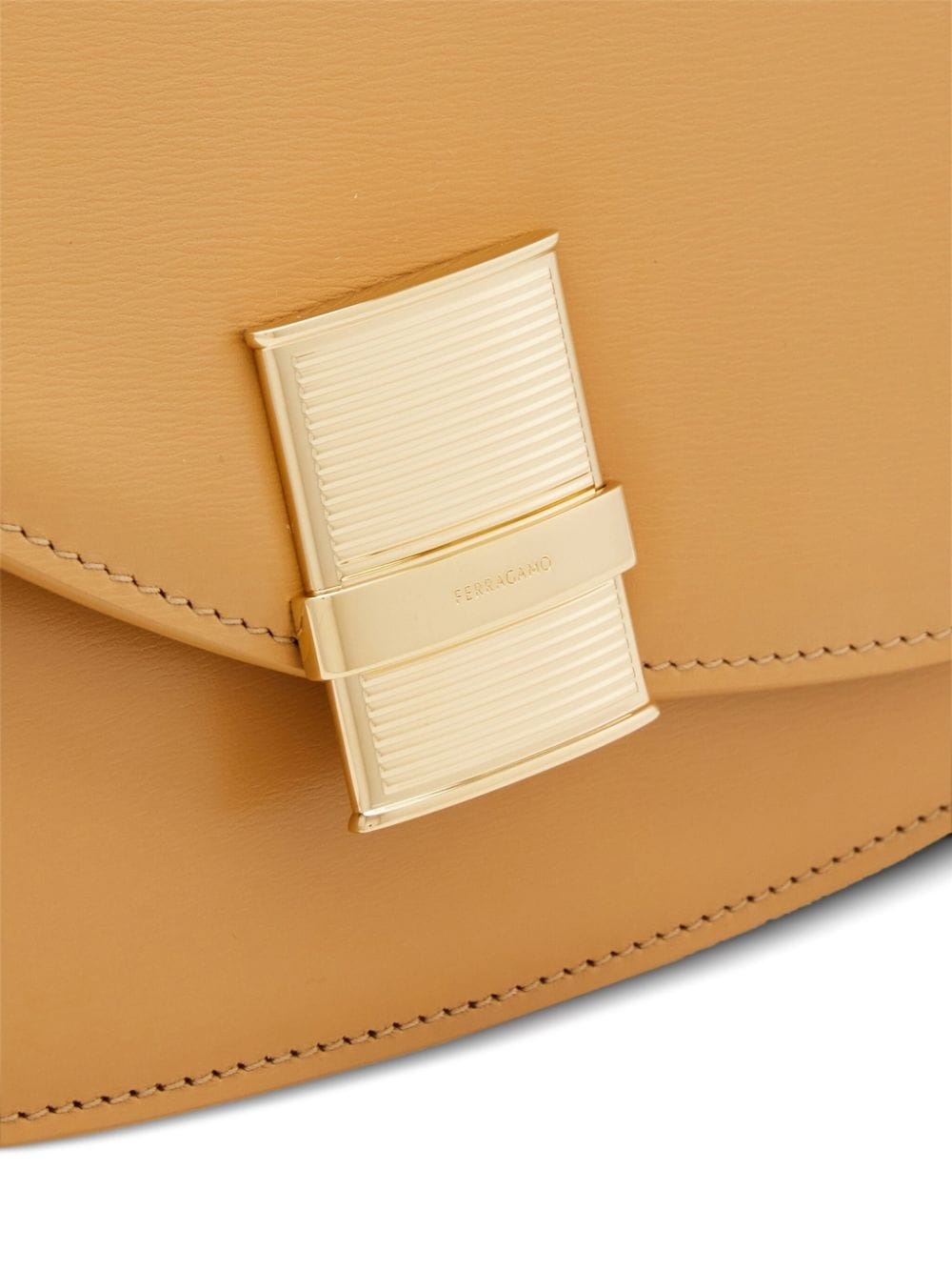 small Asymmetric leather shoulder bag - 4