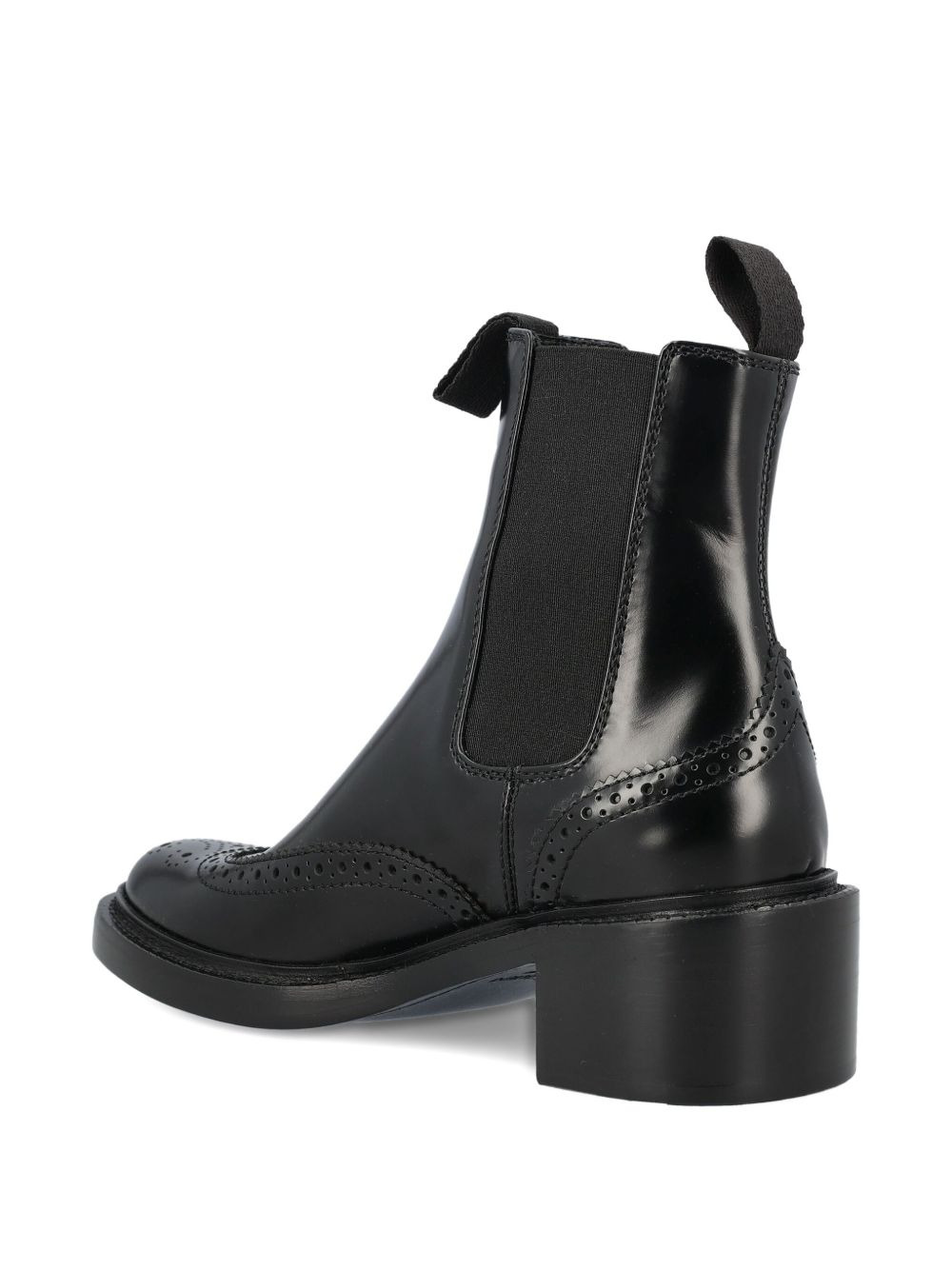 50mm Vicent leather brogue chelsea boots - 4