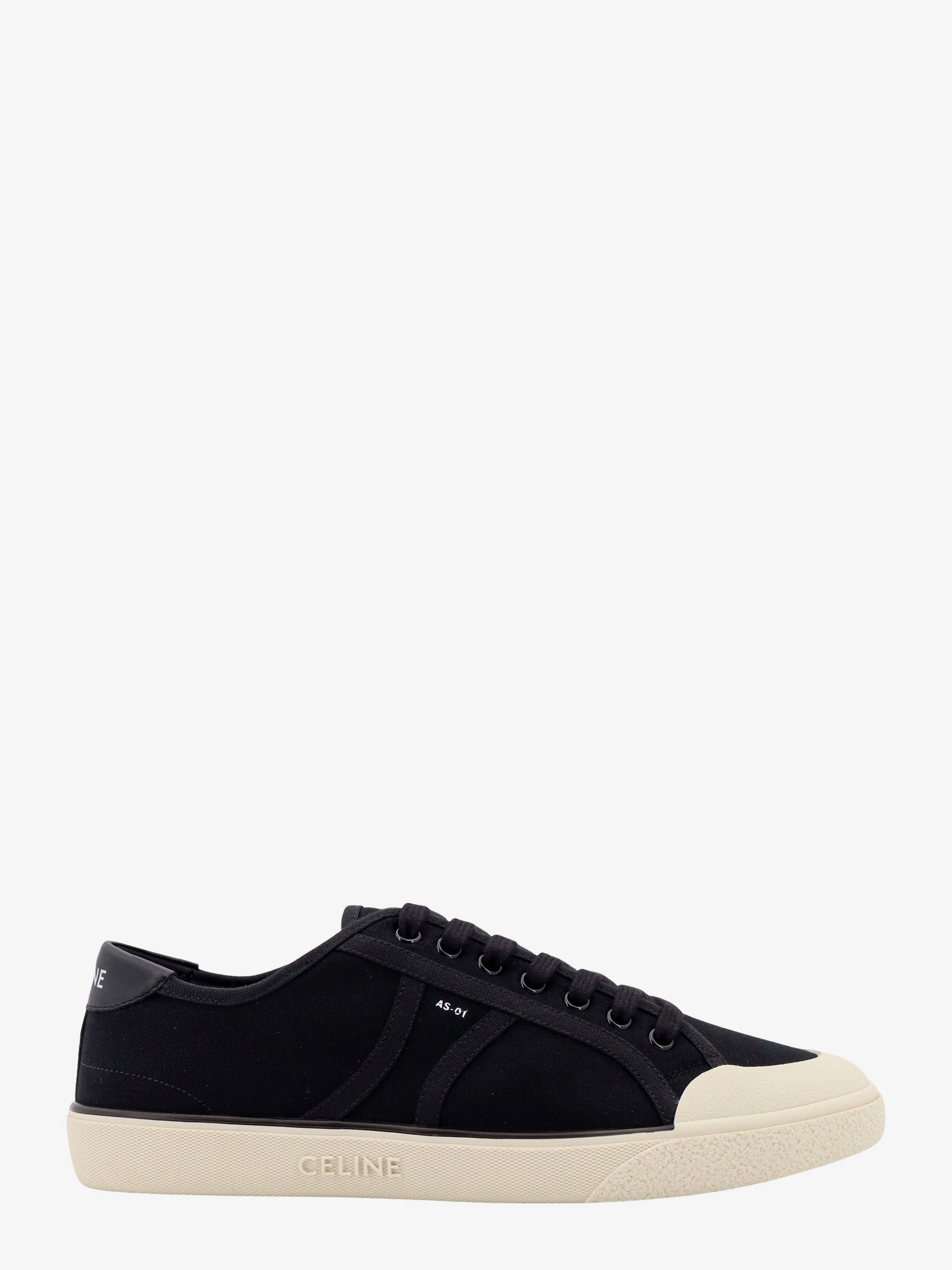【CELINE】AS-01 CELINE ALAN SNEAKERS CELINE ALAN AS-01 LOW LACE-UP SNEAKER IN CALFSKIN