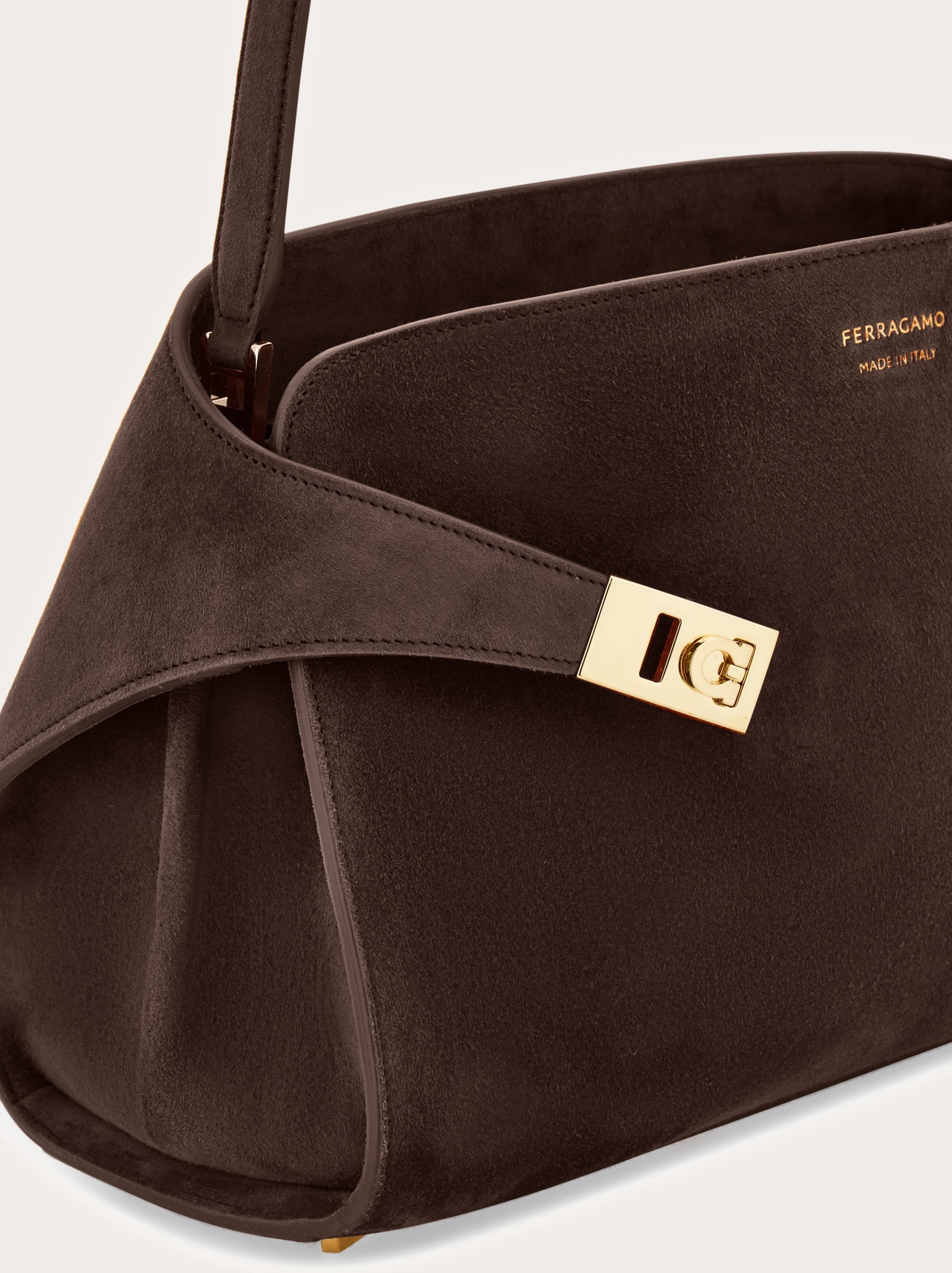 Hug soft bicolor shoulder bag (M) - 8