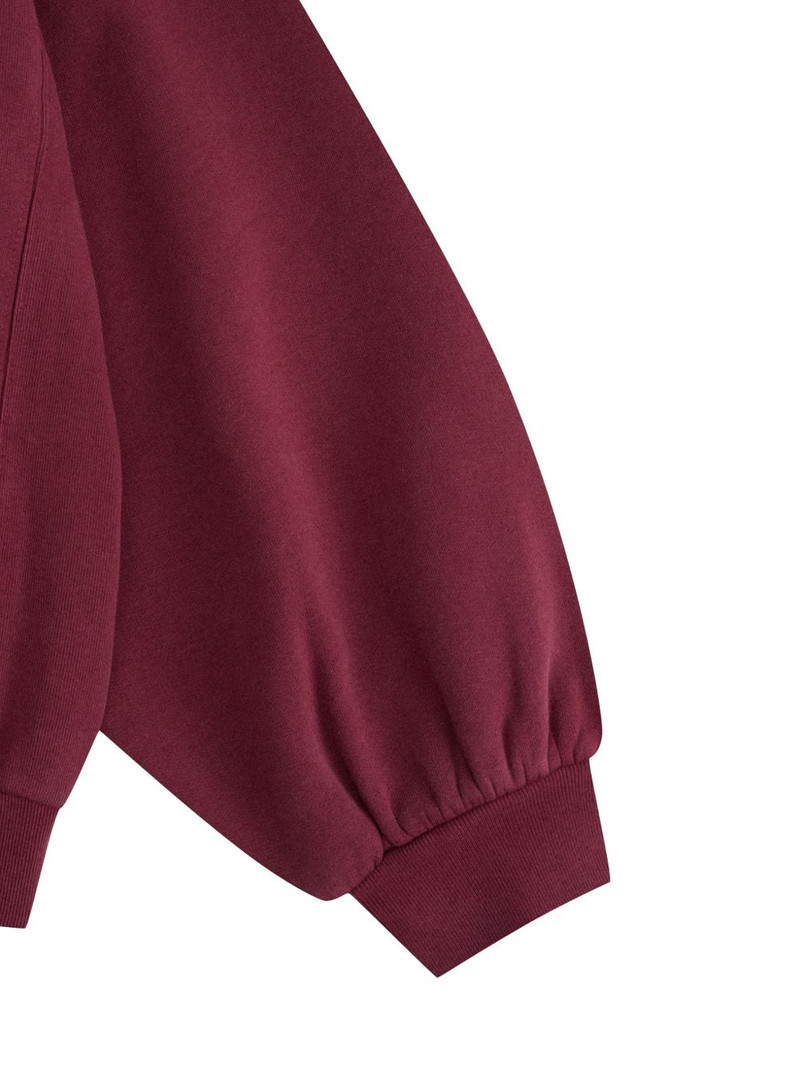 logo-print oversized hoodie 4