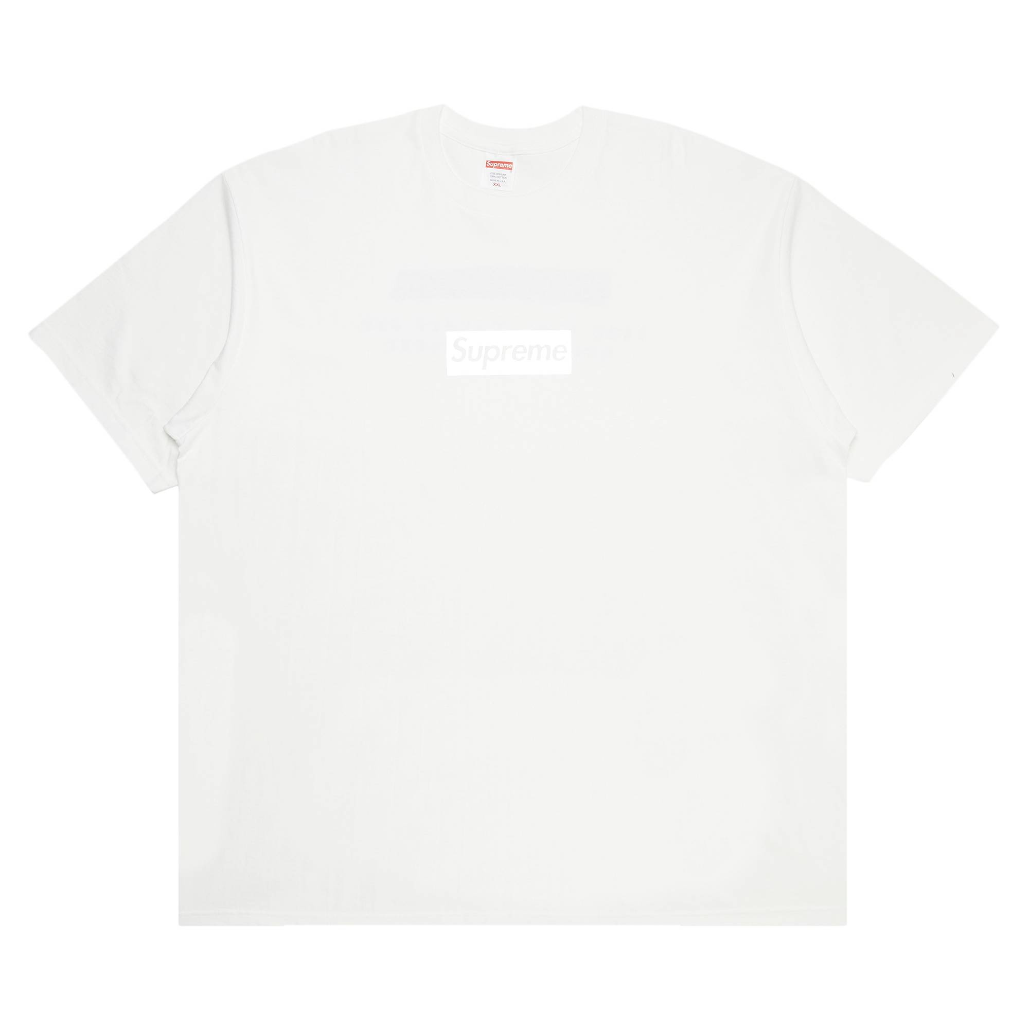 Supreme Chicago Box Logo Tee 'White' - 1