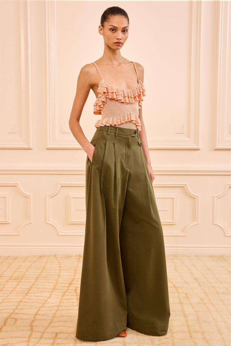 ULLA JOHNSON Motherwell Wide Leg Trouser outlook