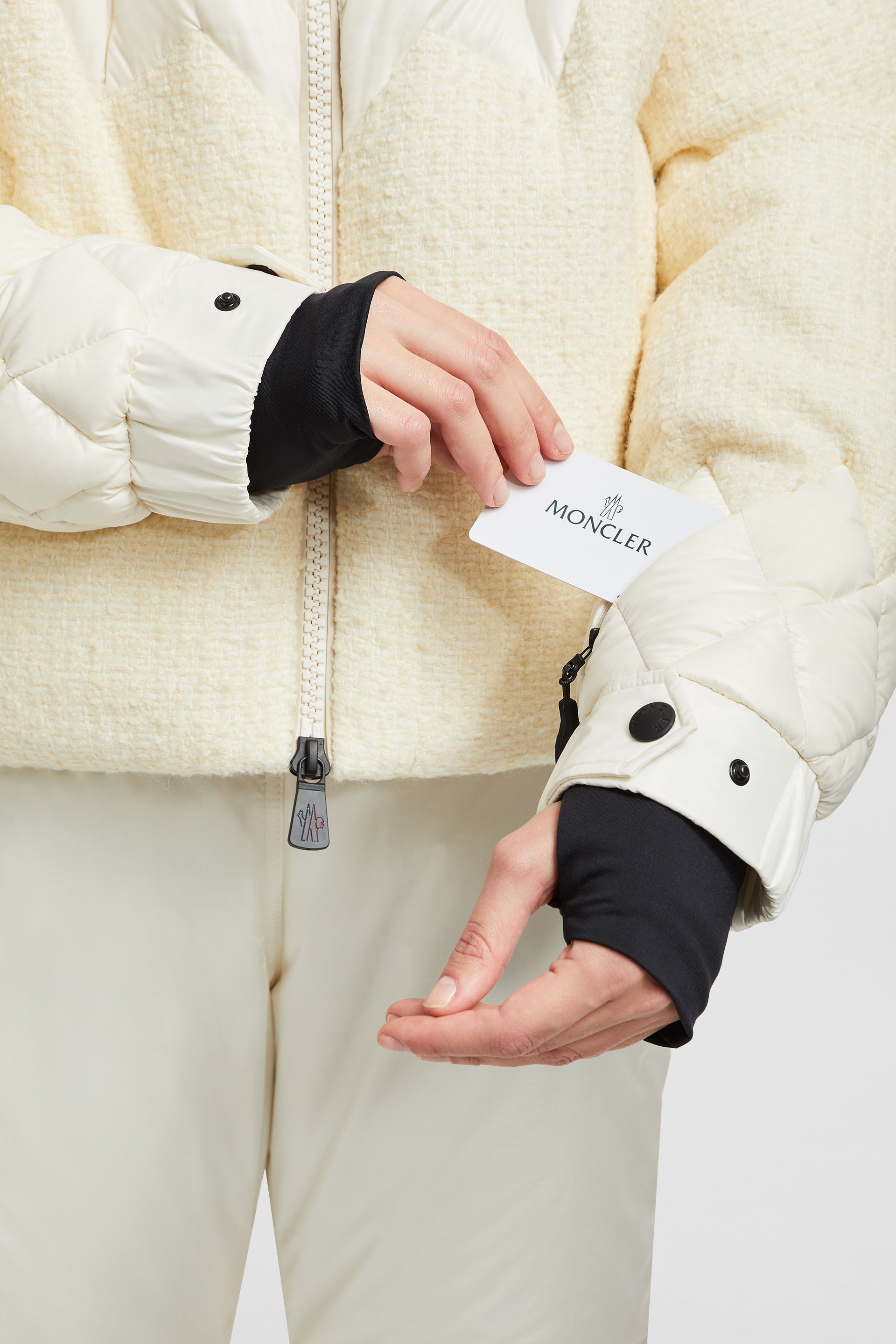 Hintersee Patchwork-Quilted Wool Short Down Jacket - 6