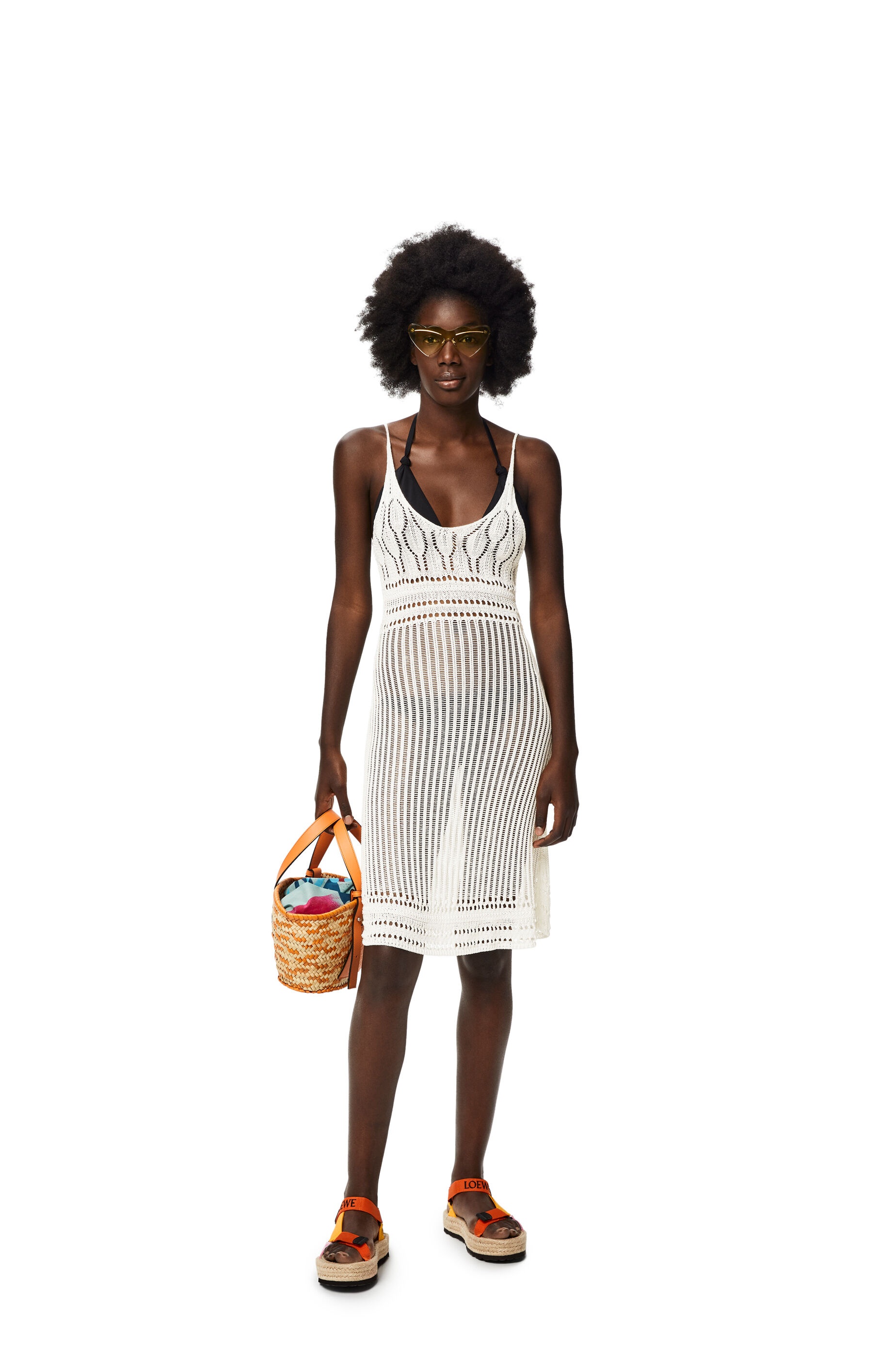 Strappy dress in viscose - 2
