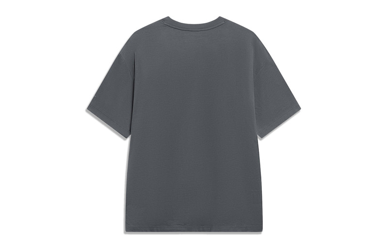 Li-Ning Li-Ning Anything Is Possible Graffiti T-shirt 'Smoke Grey' AHST553-5 outlook