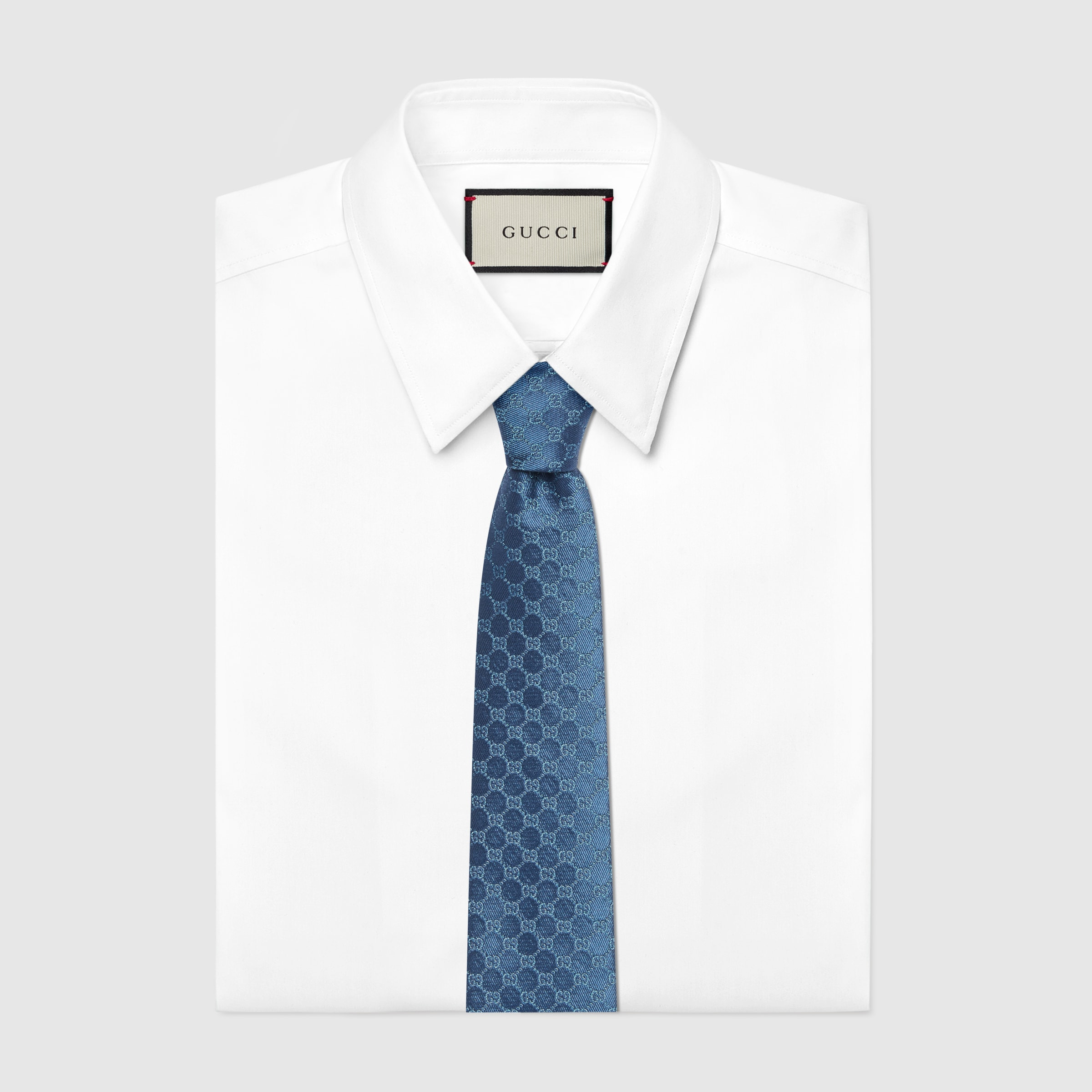 GG silk jacquard tie - 2