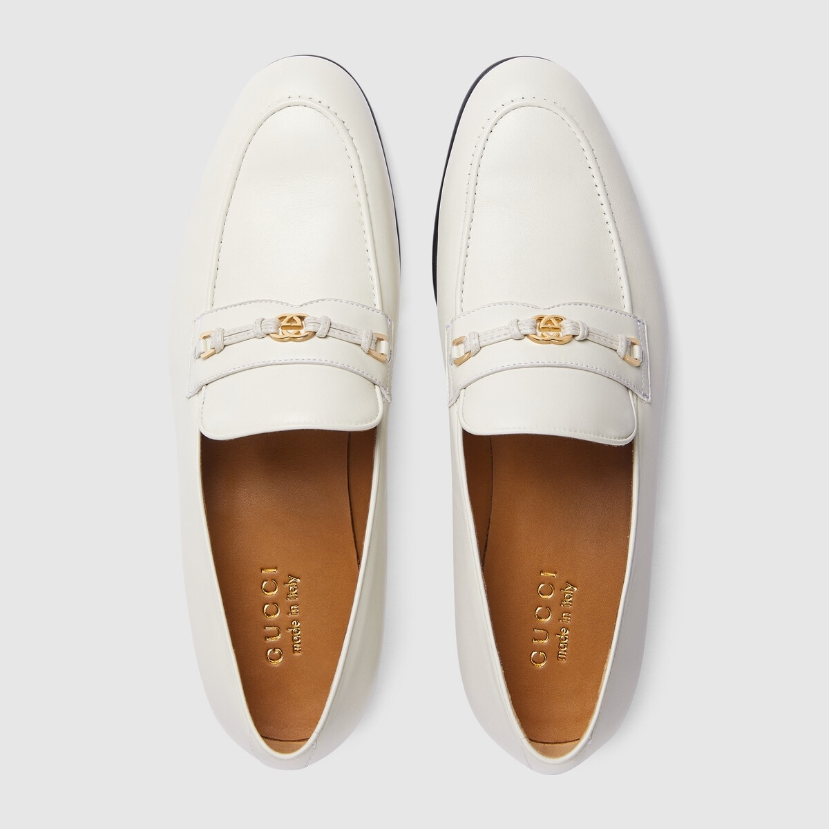 Men's loafer with Interlocking G - 4