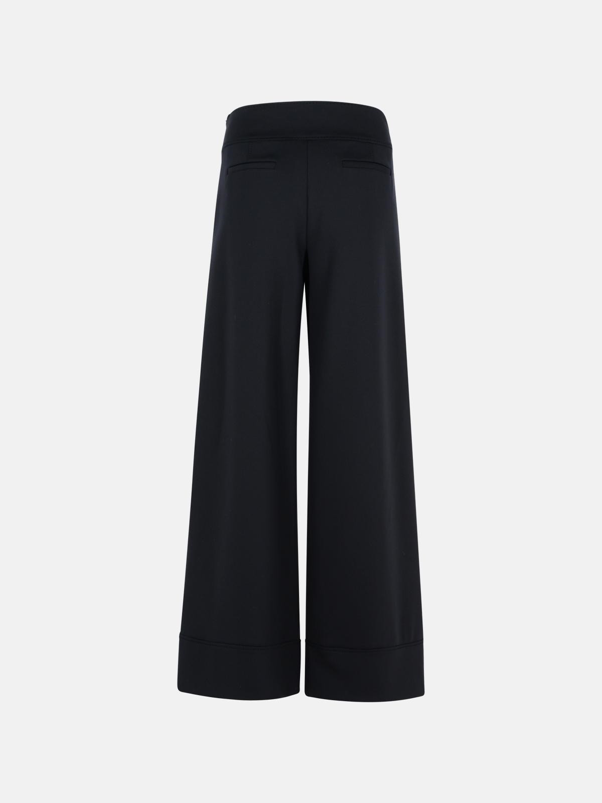 FAGIANI' BLACK POLYAMIDE BLEND PANTS - 3