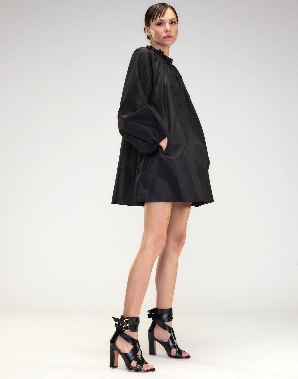 Second Nature Silk Taffeta Dress - 3