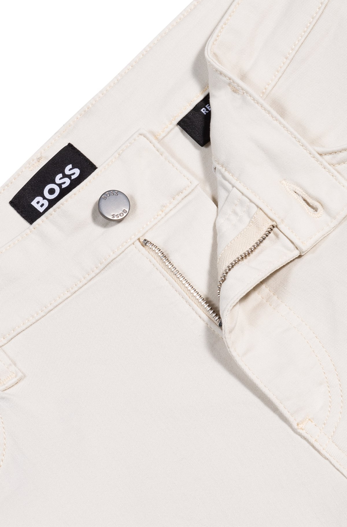 MAINE REGULAR-FIT JEANS IN WHITE THERMOREGULATING DENIM - 6