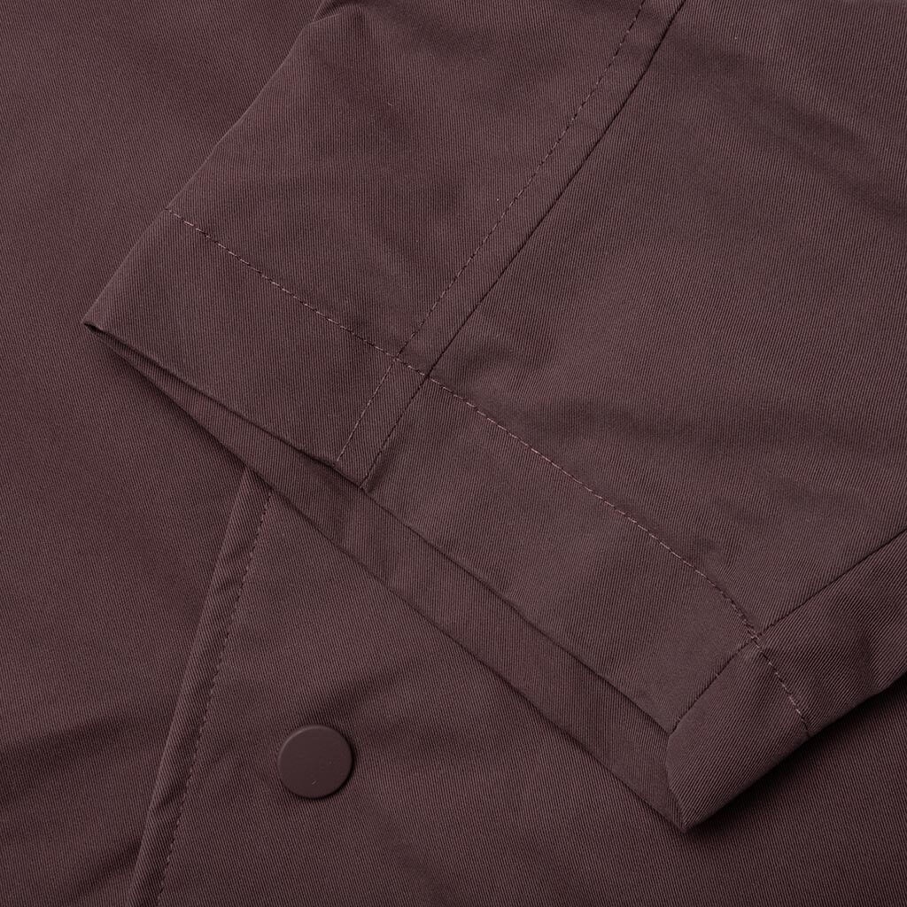 LONG COAT - PLUM - 3