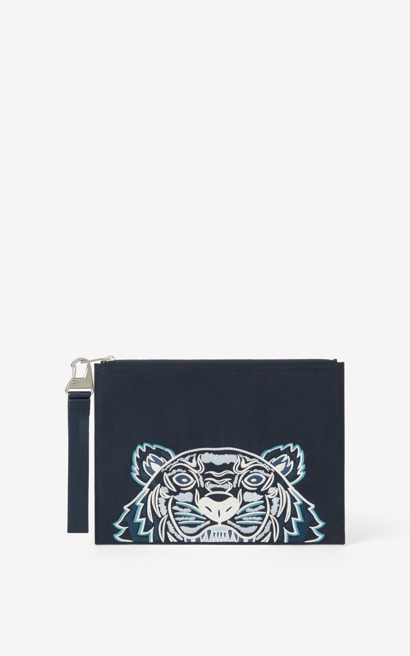 Large canvas Kampus Tiger pouch 1