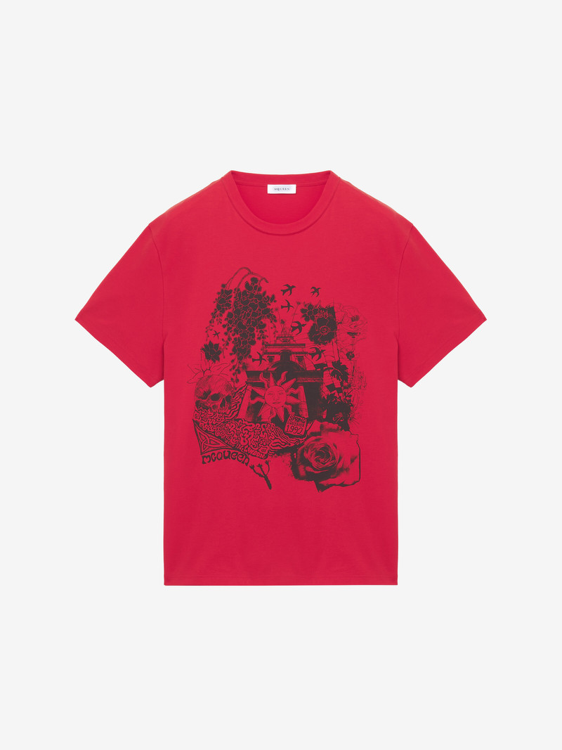 Alexander McQueen Fanzine Print T-shirt outlook