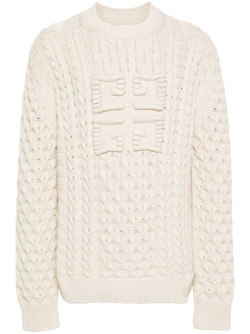 Givenchy Cable-Knit Sweater - 1