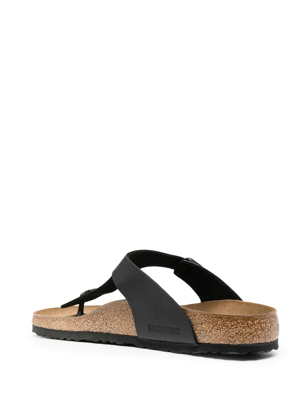 leather buckle flip flops - 3