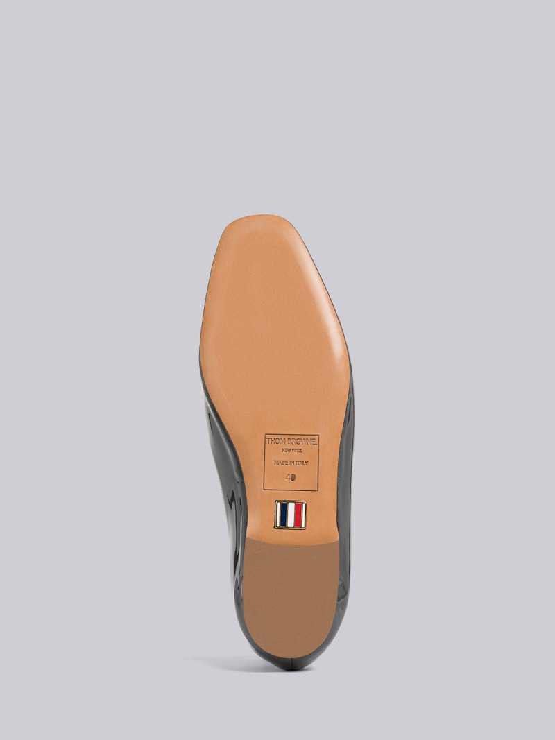 Soft Patent Leather 3-Bow Loafer 5