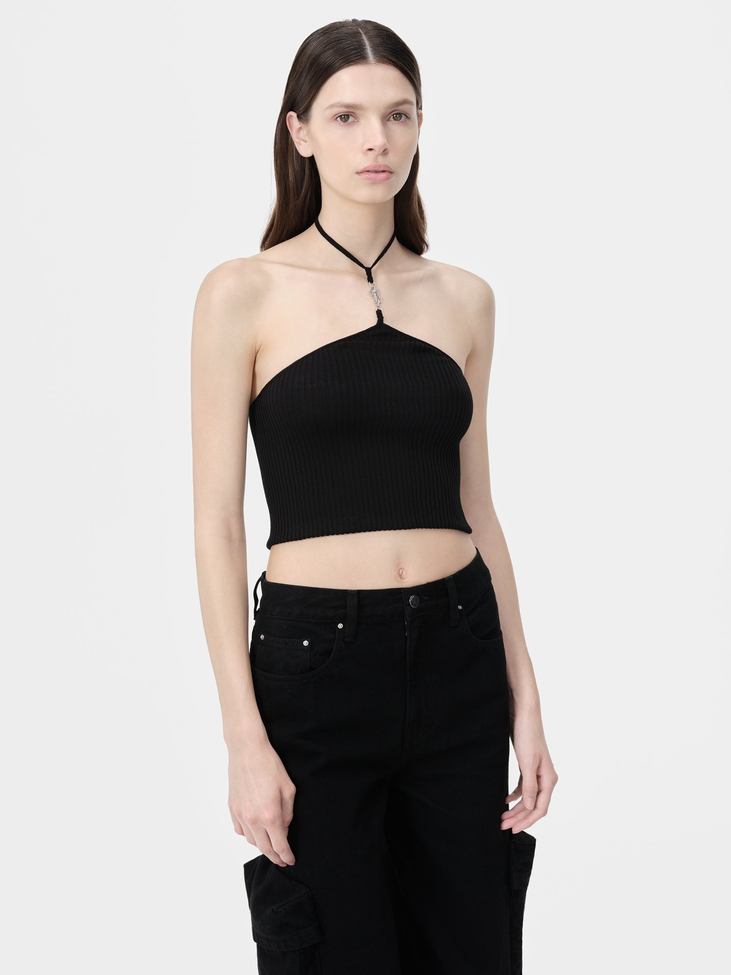 WOMEN'S AMIRI STACKED HALTER TOP - 3
