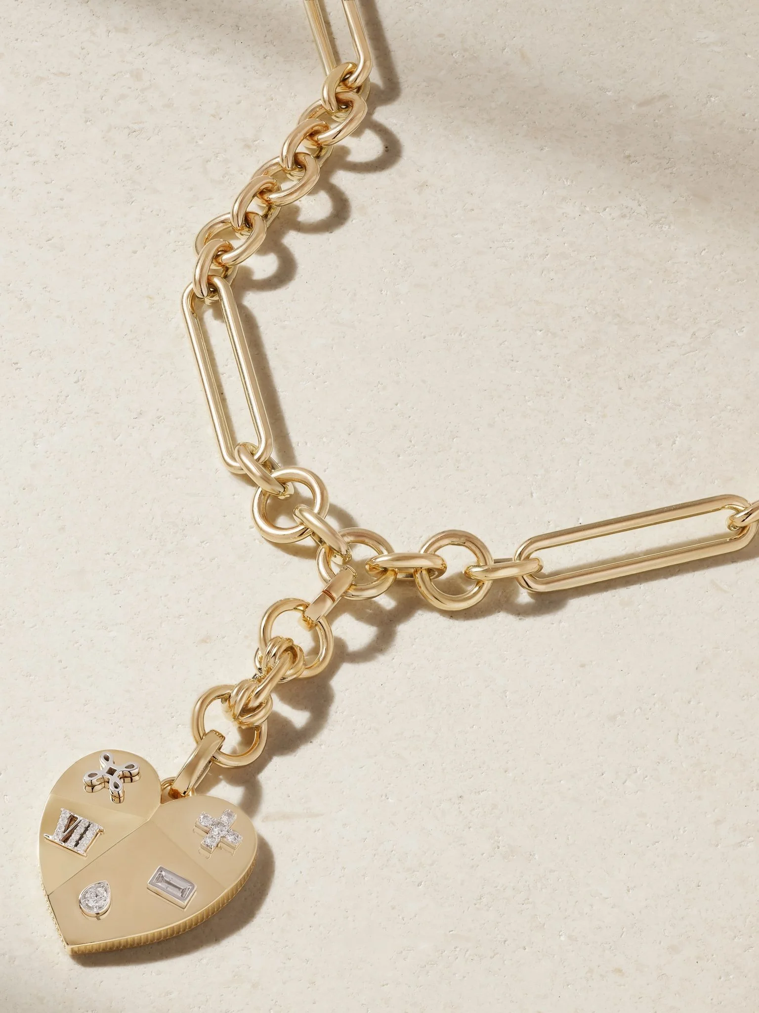 L’eternelle Chanson 18-karat gold diamond necklace Gold - 1