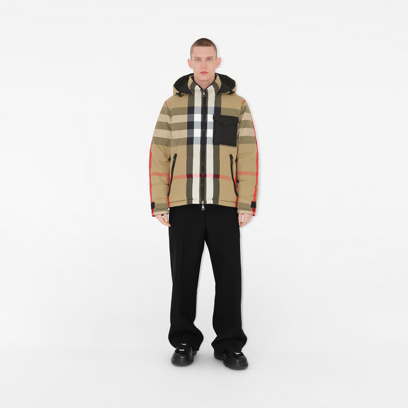 Burberry Reversible Check Puffer Jacket outlook