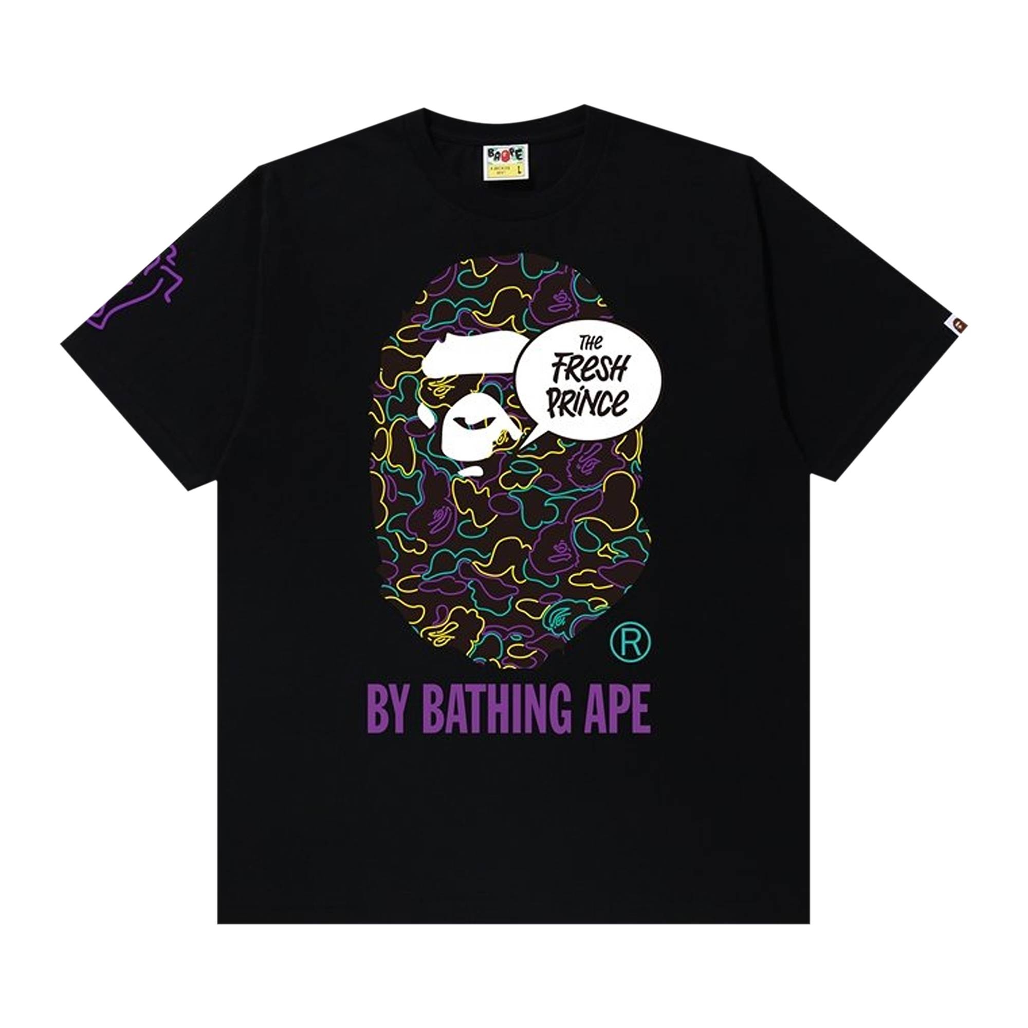 BAPE The Fresh Prince Tee 'Black' - 1