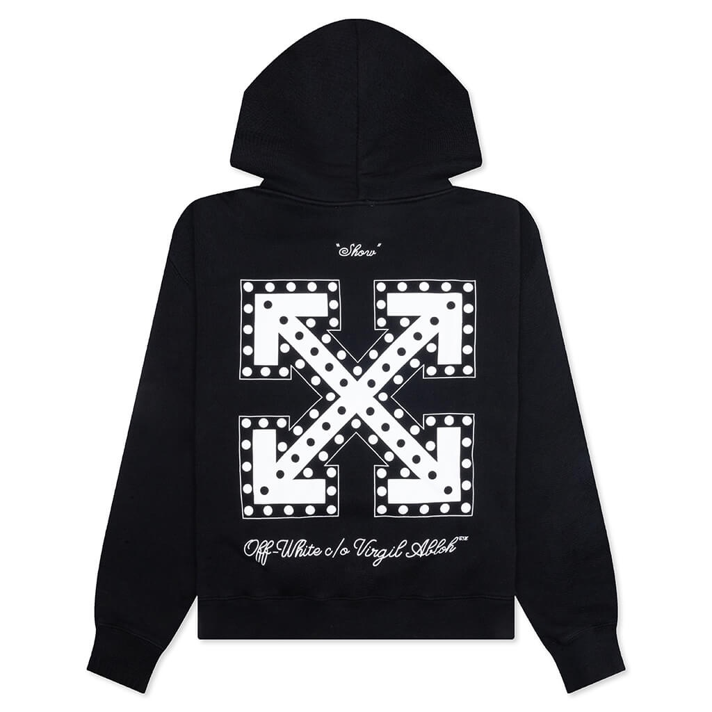 ARR ASK LEGAL SKATE HOODIE - BLACK/WHITE - 2