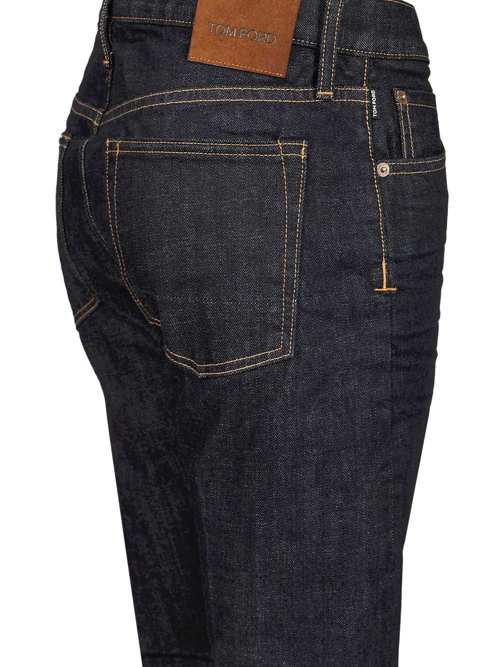 Selvedge Denim Bootcut Jeans Blue - 3