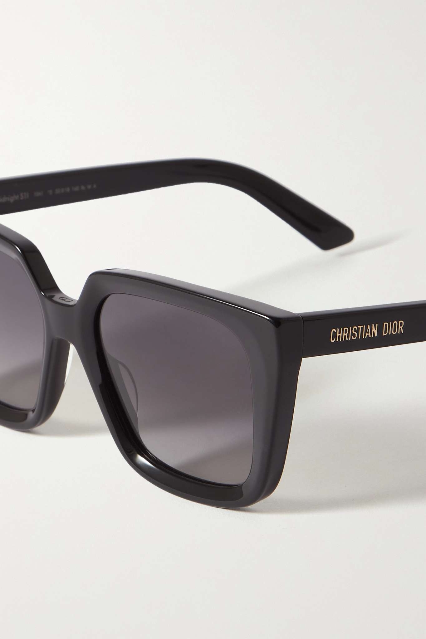 DiorMidnight S1I oversized square-frame acetate sunglasses - 3