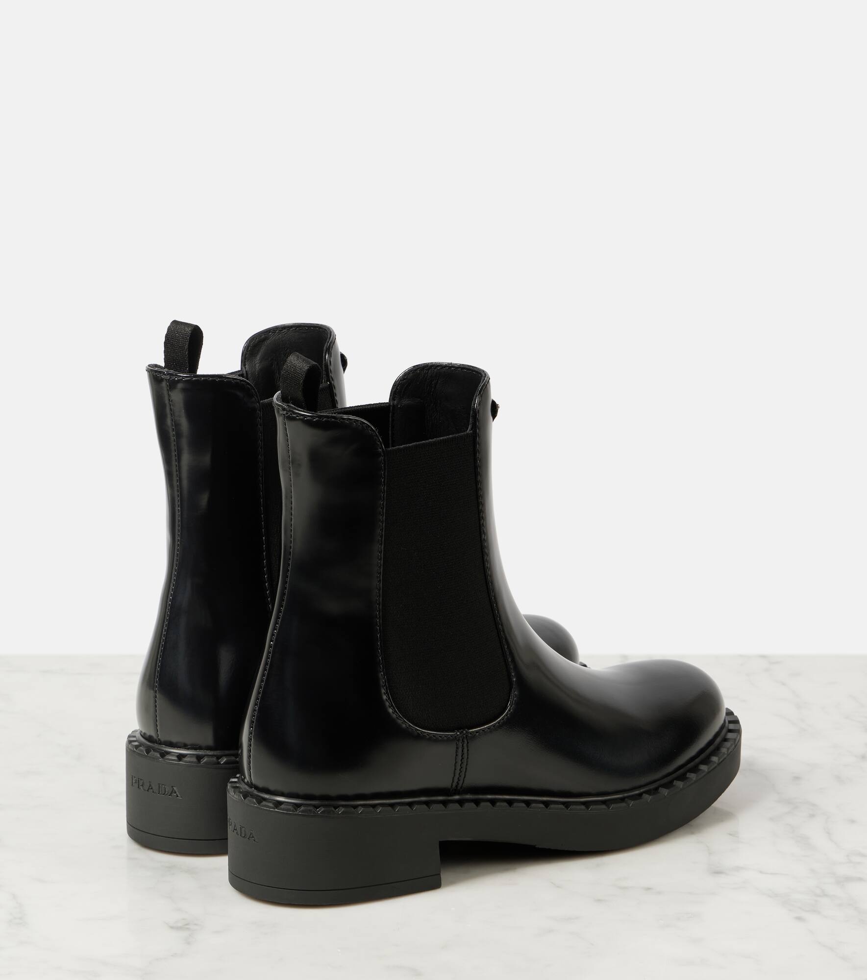 Leather Chelsea boots - 3