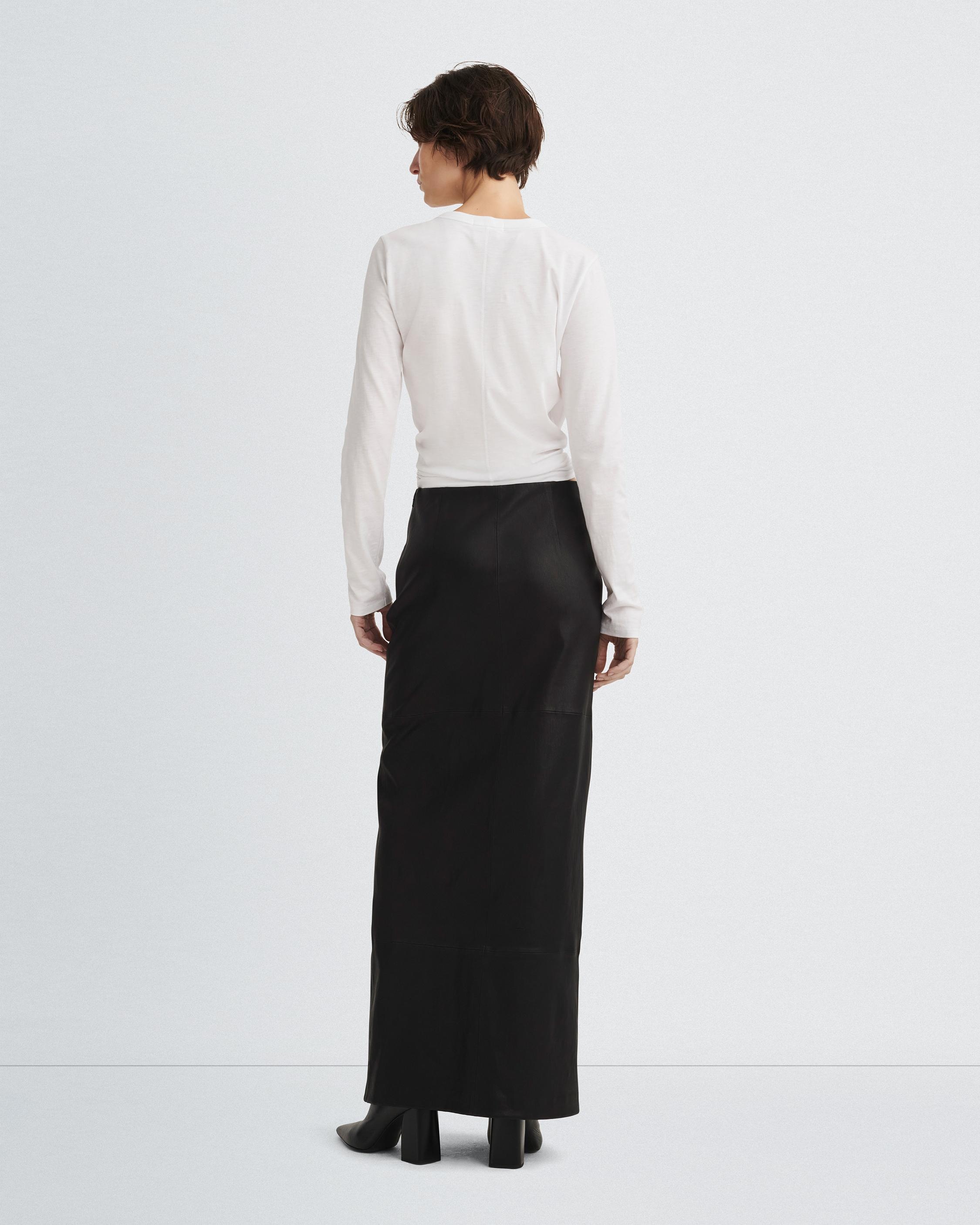 Ilana Stretch Leather Skirt
Maxi - 5
