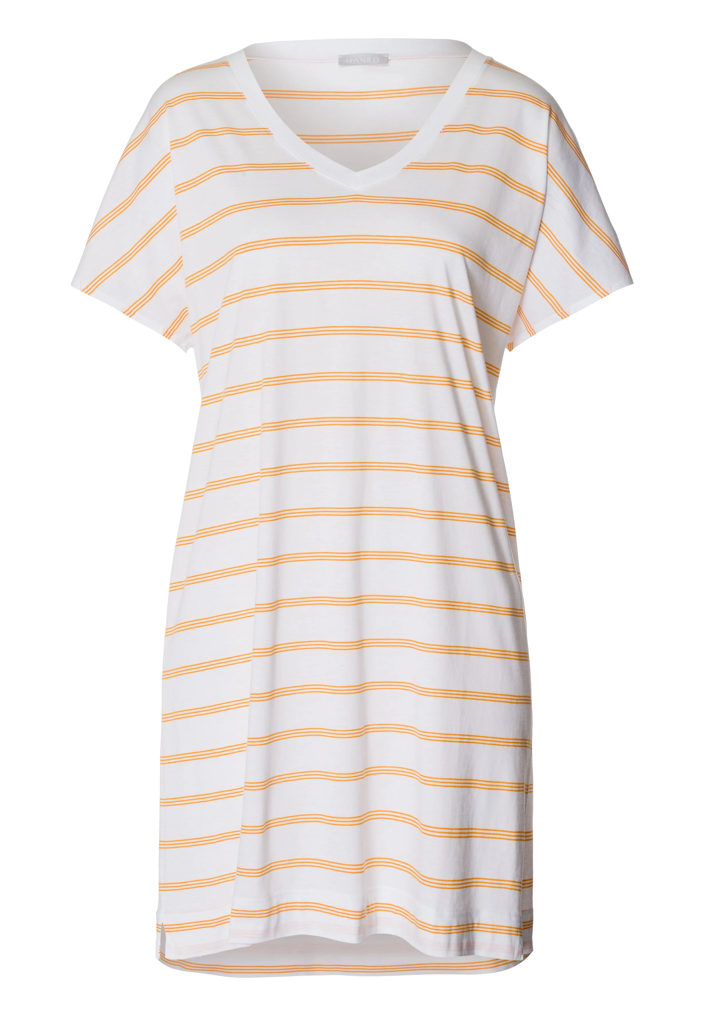Laura Cotton Blend V-Neck Bigshirt - 1