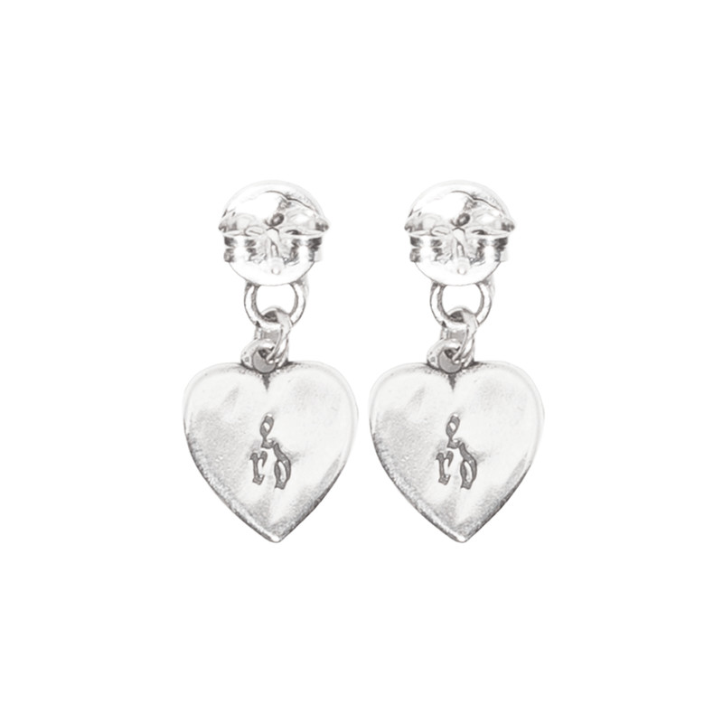 IRON CROSS W/ RAT LOCKET EARRING 3