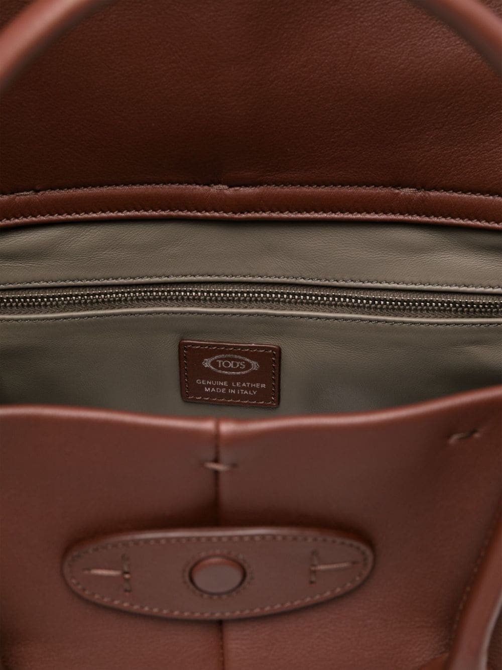 Di leather tote bag - 5