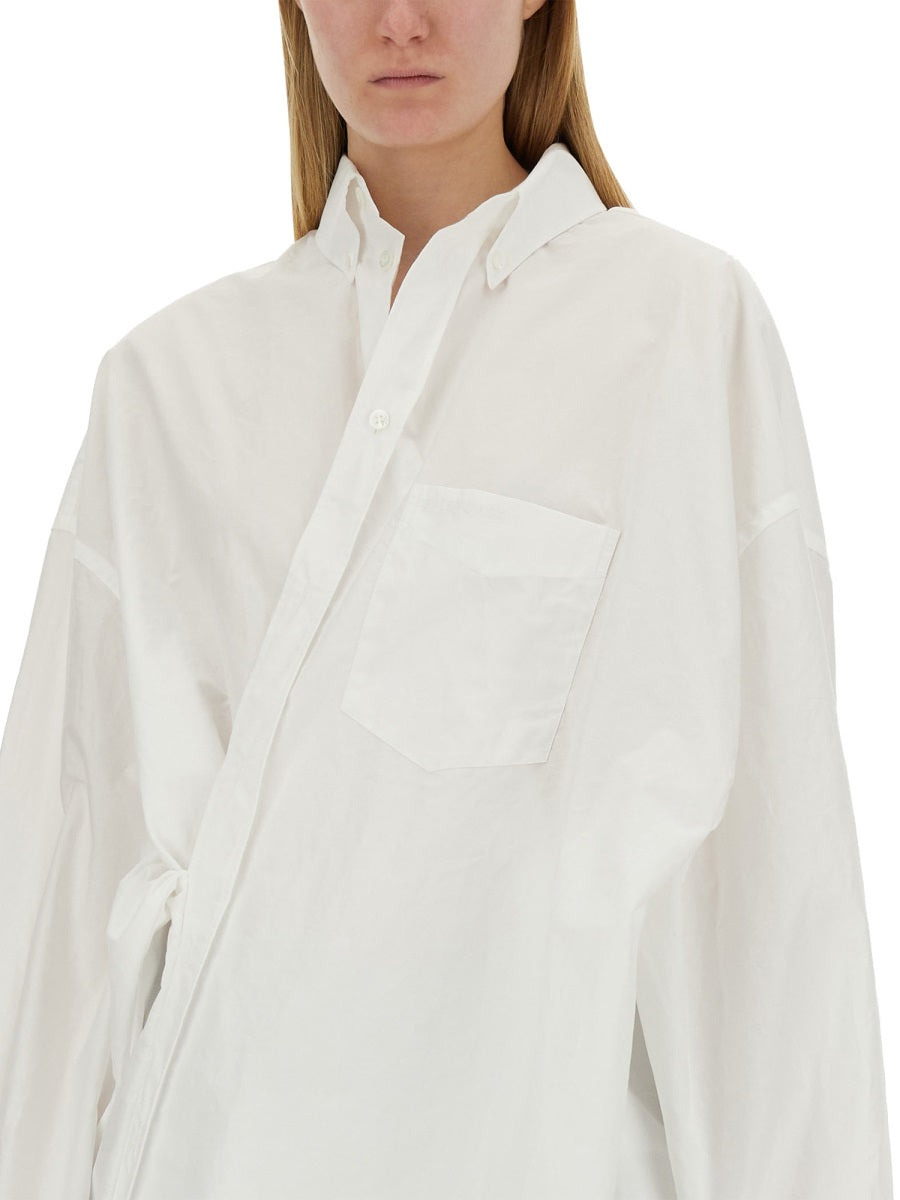 Balenciaga Women Wrap Shirt - 3