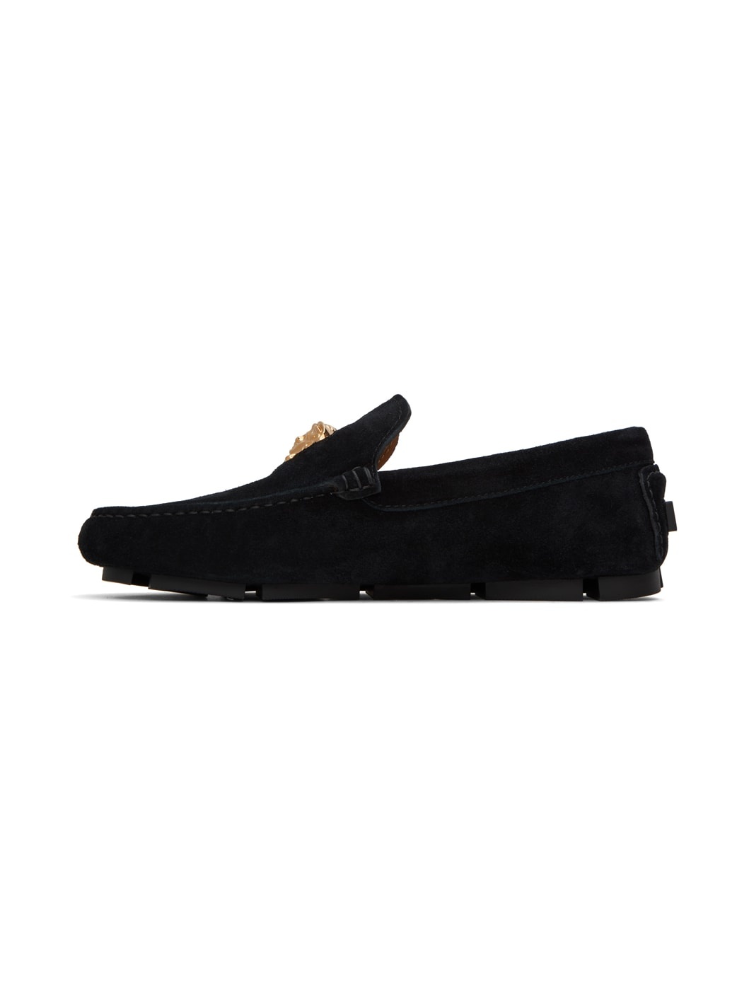 Black 'La Medusa' Loafers - 3