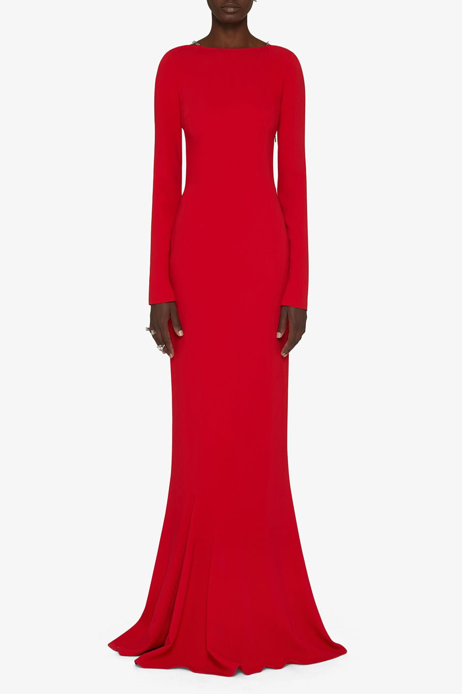 Long Sleeve Dress W/ Chain - 2