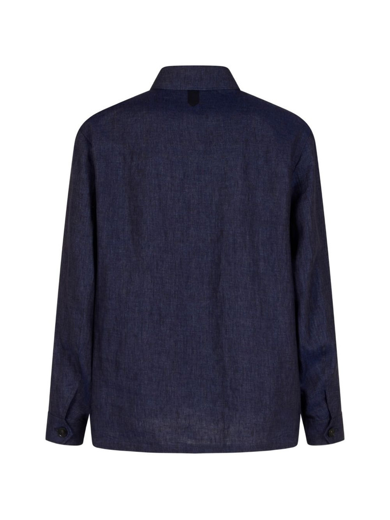 Canali flap-pocket jacket outlook