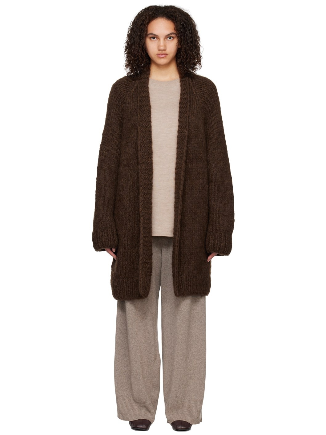 Brown Linares Cardigan - 1