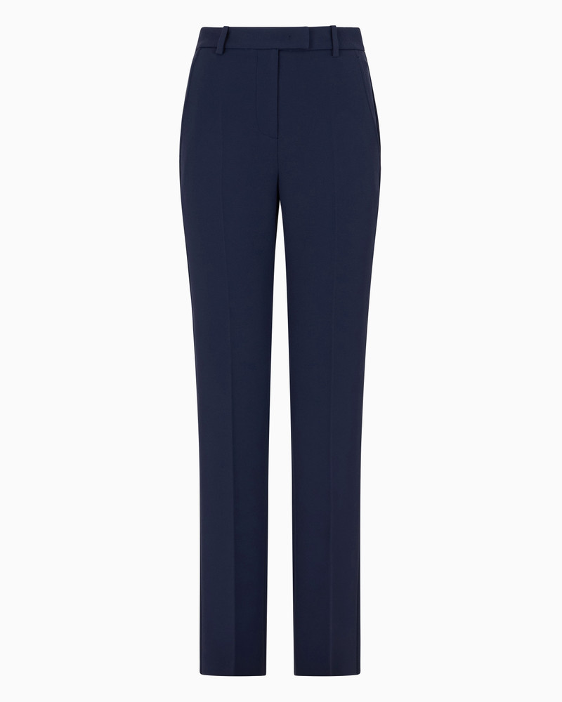 Technical gabardine trousers 1