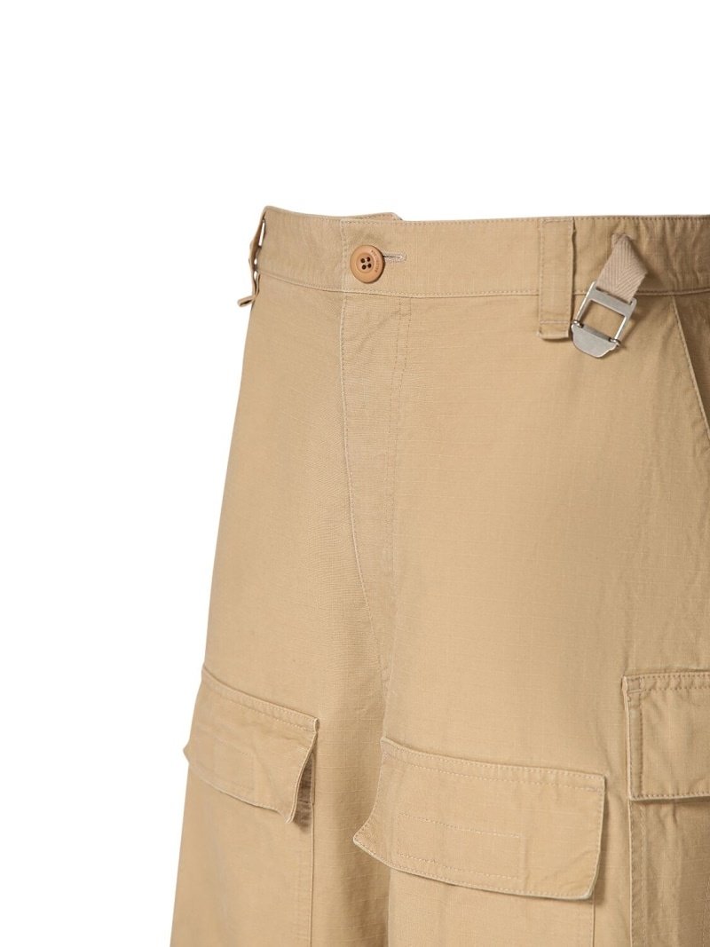 Patched cotton cargo pants - 5