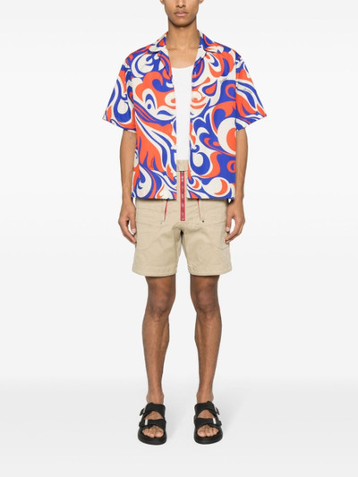 DSQUARED2 abstract-print shirt outlook