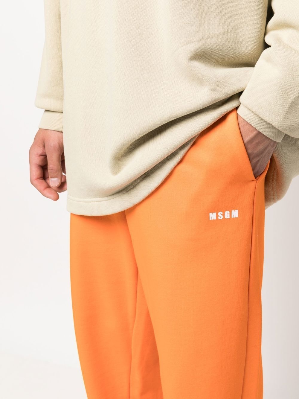 logo-print track pants - 5