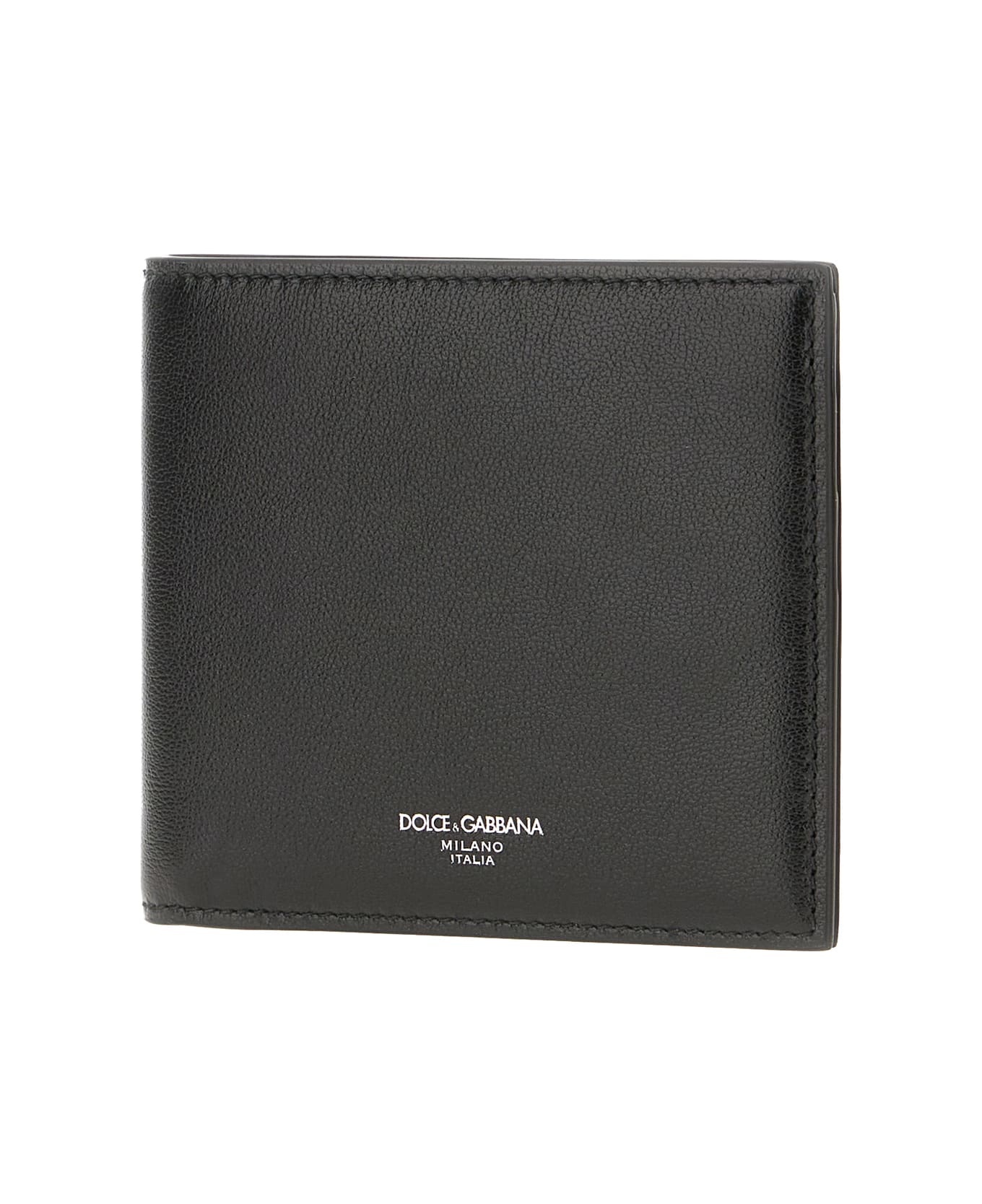 Black Leather Wallet - 2