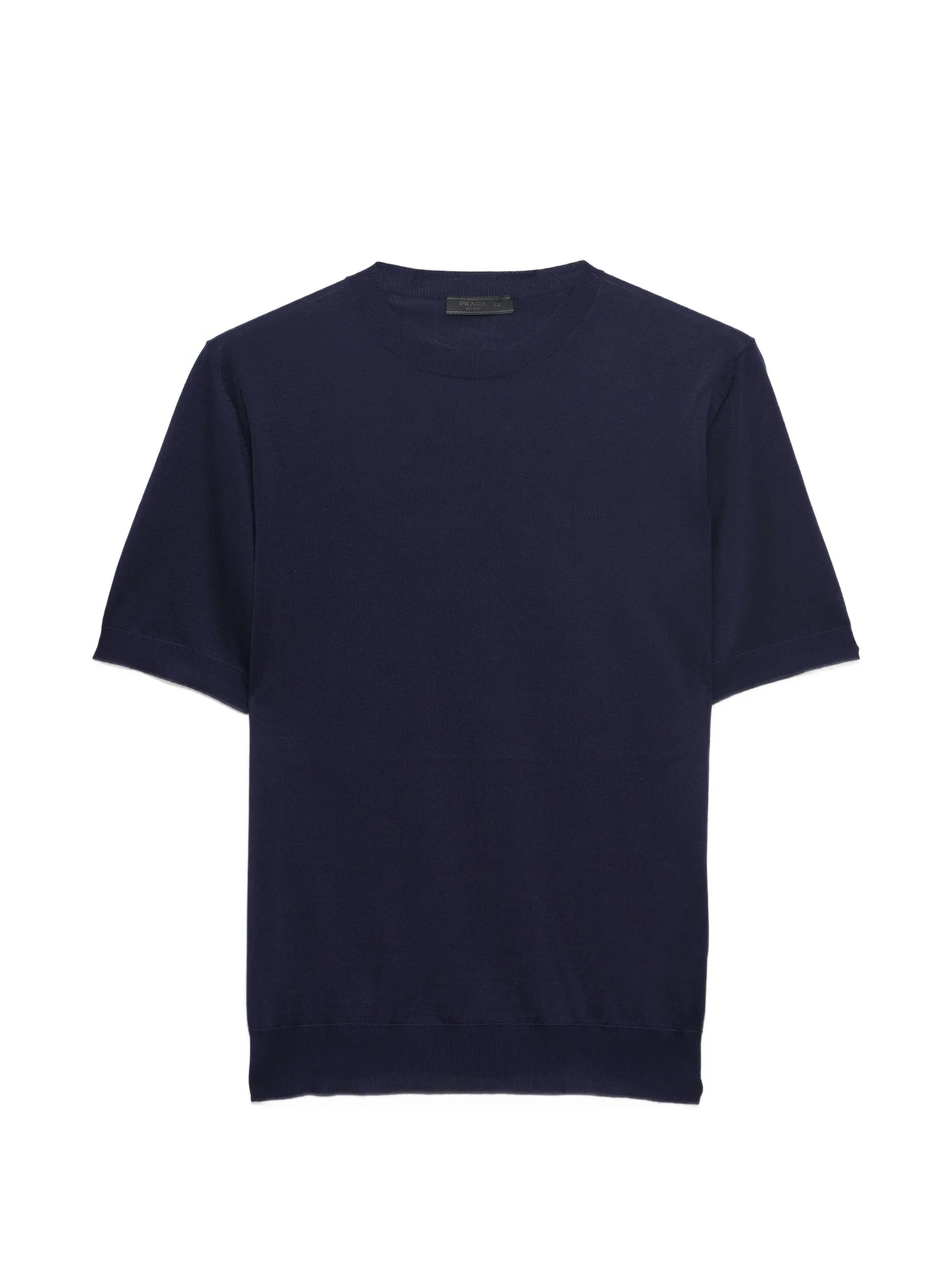 Prada Short-sleeved Silk Sweater - 1