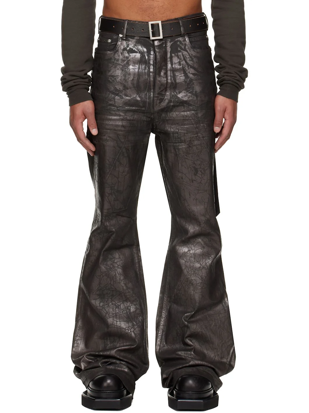 Gray Concordians Bolan Bootcut Jeans - 1